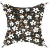 Pet Supplies Cat Beds Cat Hammock Cat Furniture 45 X 45 CM- Flower Black