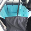 Luxurious Waterproof Pet Car Seat Cover Pet Mat Rear Seat Mat- Blue