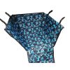 Waterproof Pet Car Seat Cover Pet Mat Rear Single Seat Mat-Blue