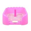 Dog Toilet Puppy Dog Pet Potty Patch Training Pad Pet Supplies 43 X 43 CM Pink