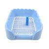 Dog Toilet Puppy Dog Pet Potty Patch Training Pad Pet Supplies 43 X 43 CM Blue