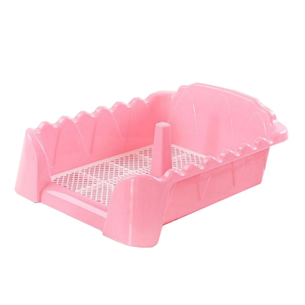 Dog Toilet Puppy Dog Pink Pet Potty Patch Training Pad Pet Supplies 40 X 40 CM