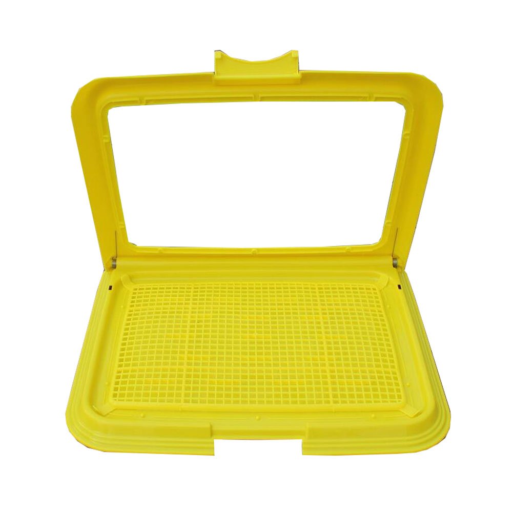Dog Toilet Puppy Dog Pet Potty Patch Training Pad Pet Supplies 46 X 34 CM Yellow