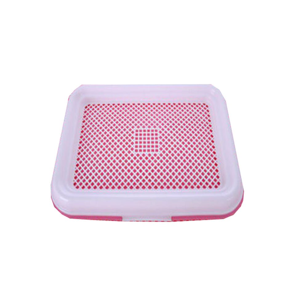 Dog Toilet Puppy Dog Pet Potty Patch Training Pad Pet Supplies 47 X 34 CM Pink