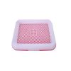 Dog Toilet Puppy Dog Pet Potty Patch Training Pad Pet Supplies 47 X 34 CM Pink