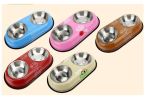 Pet Feeding Supplies Cat or Dog Food Bowl Stainless Steel [A]