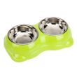 Pet Feeding Supplies Cat or Dog Food Bowl Stainless Steel [A-1]