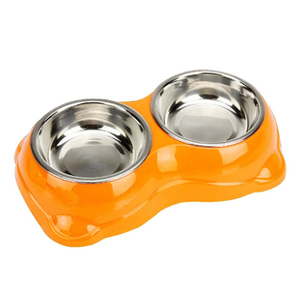 Pet Feeding Supplies Cat or Dog Food Bowl Stainless Steel [A-2]