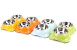 Pet Feeding Supplies Cat or Dog Food Bowl Stainless Steel [A-2]