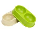 Pet Feeding Supplies Cat or Dog Food Bowl Bamboo Fiber #4