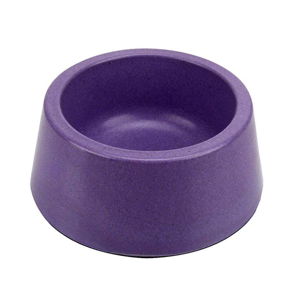 Pet Feeding Supplies Cat or Dog Food Bowl Bamboo Fiber [B]