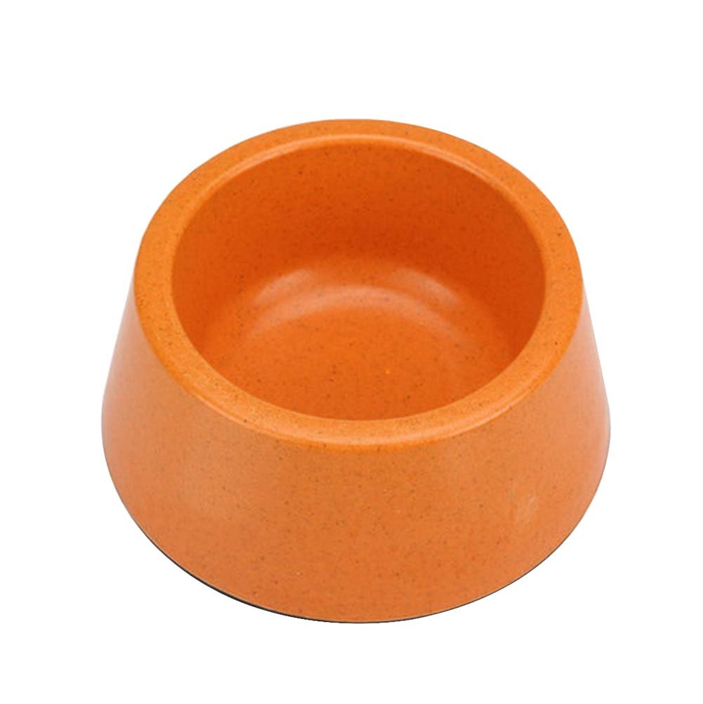 Pet Feeding Supplies Cat or Dog Food Bowl Bamboo Fiber [C]