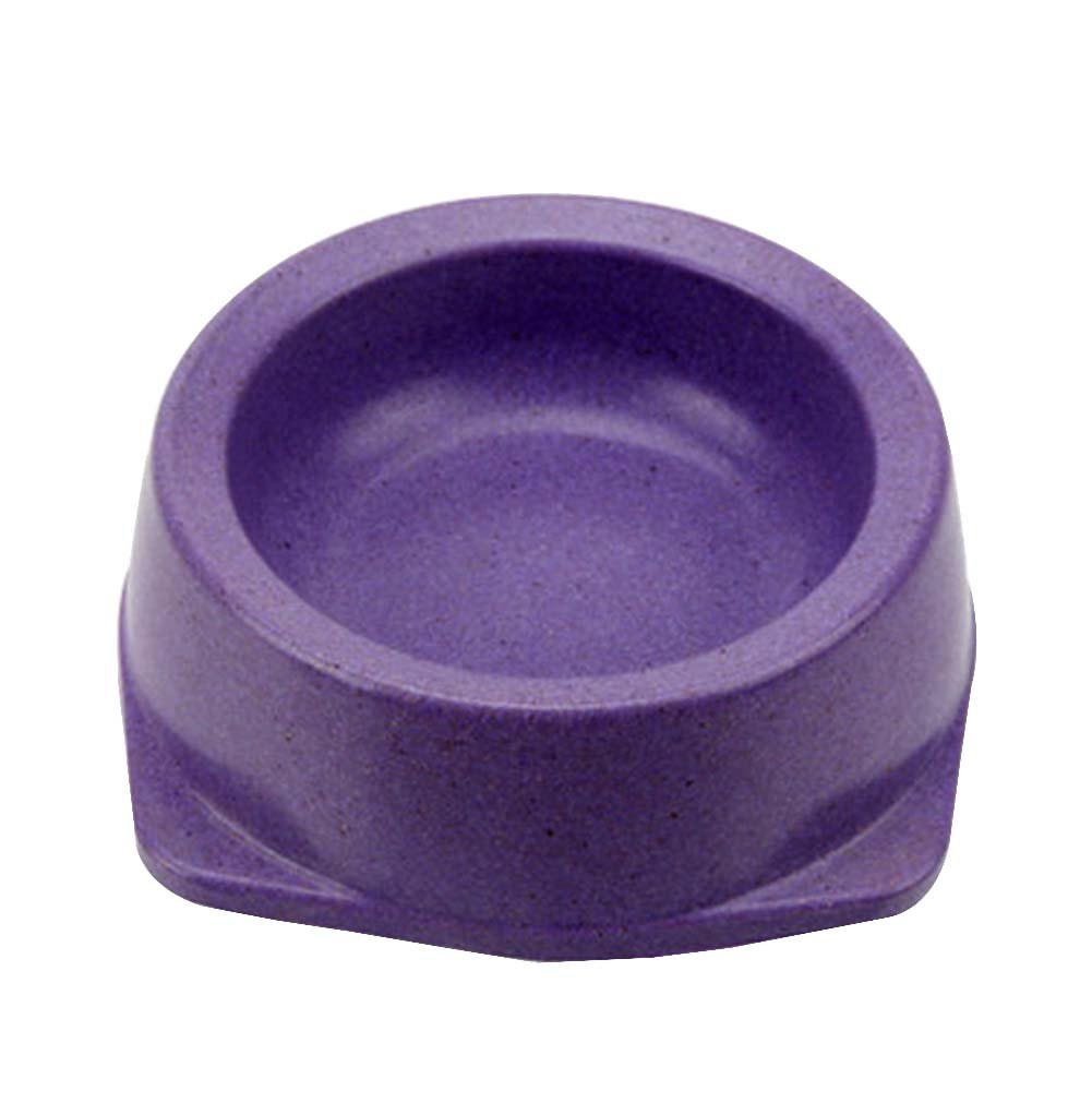 Pet Feeding Supplies Cat or Dog Food Bowl Bamboo Fiber [G]