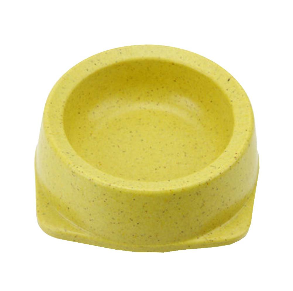Pet Feeding Supplies Cat or Dog Food Bowl Bamboo Fiber [I]