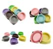 Pet Feeding Supplies Cat or Dog Food Bowl Bamboo Fiber [I]
