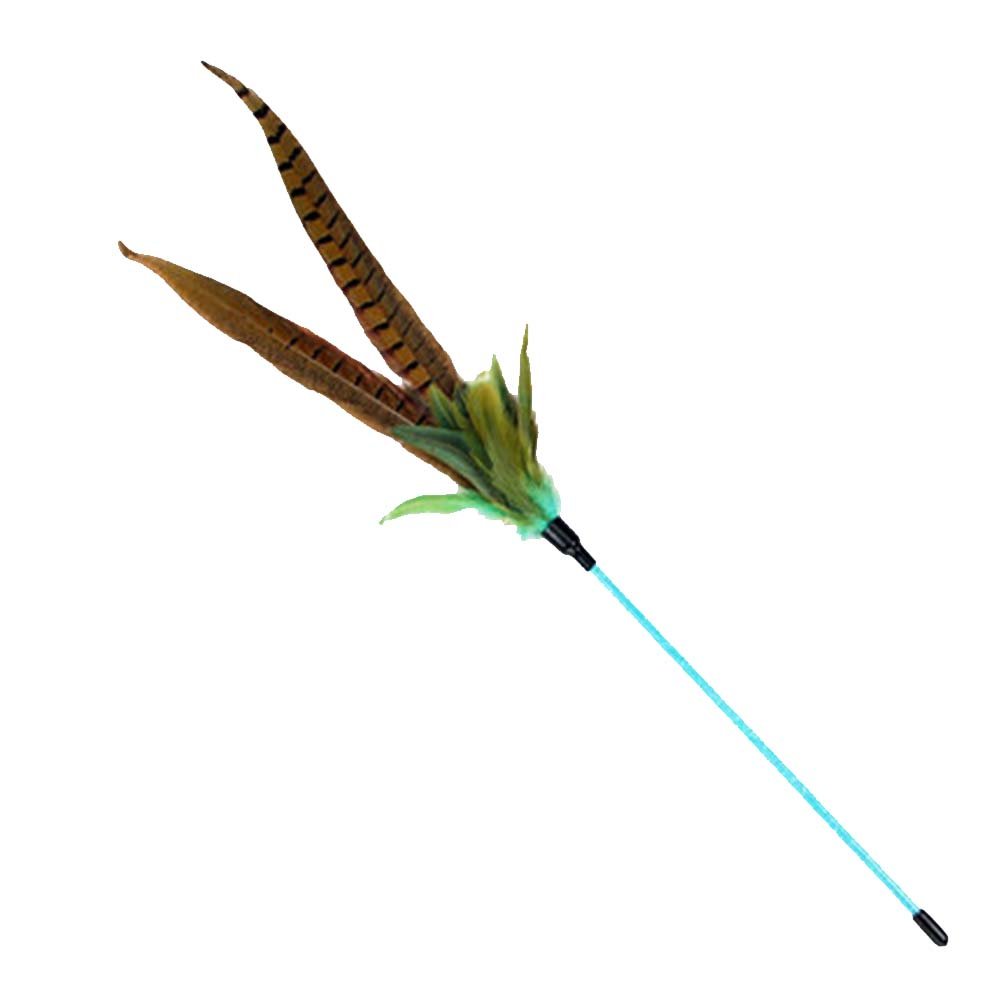 Cat Toy Funny Cat Stick And Cat Interactive Toy [Feather-5]