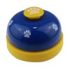 Set of 2 Pet Training Bells Cat Dog Footprints Bells Interactive Toys [F]