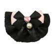 Pet Necklace Pet Cat And Dog Bell Bow Tie Accessories [Pearl Style]