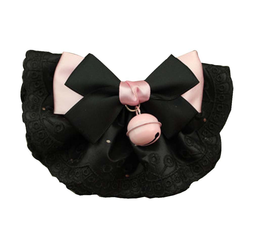 Pet Necklace Pet Cat And Dog Bell Bow Tie Accessories [Small Bell]