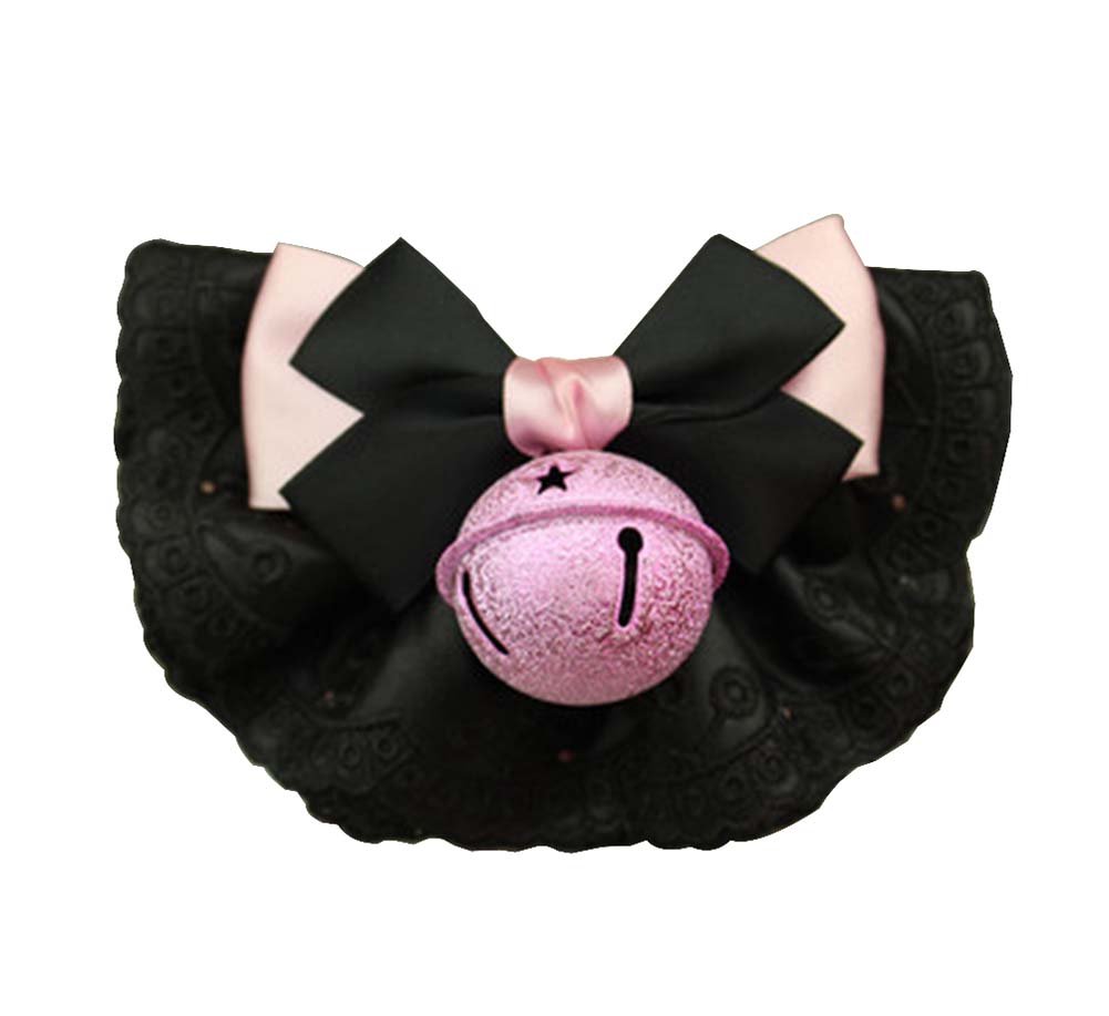Pet Necklace Pet Cat And Dog Bell Bow Tie Accessories [Bell]