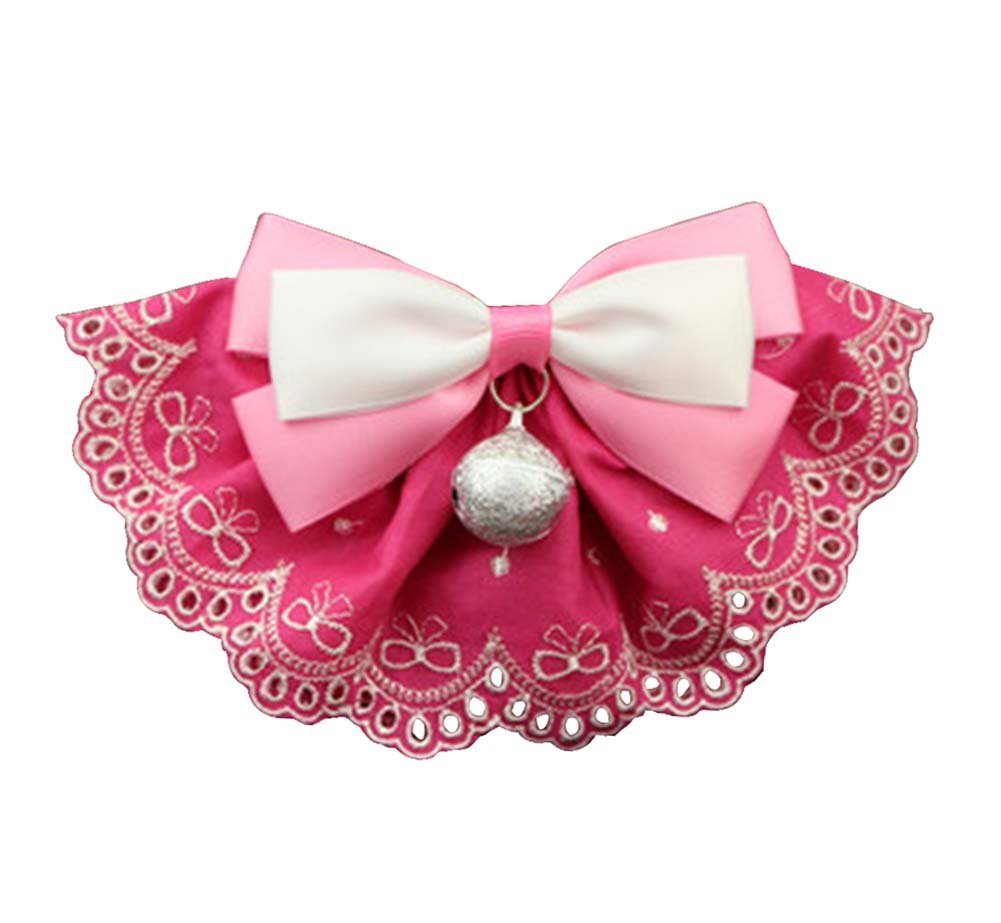 Pet Necklace Pet Cat And Dog Bell Bow Tie Accessories [Small Bell-1]