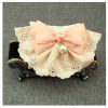 Pet Necklace Pet Cat And Dog Bell Bow Tie Accessories [Pearl Style-2]