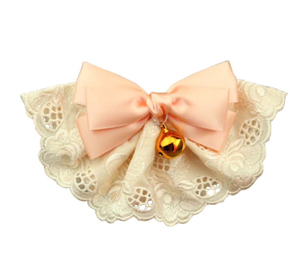 Pet Necklace Pet Cat And Dog Bell Bow Tie Accessories [Small Bell-2]
