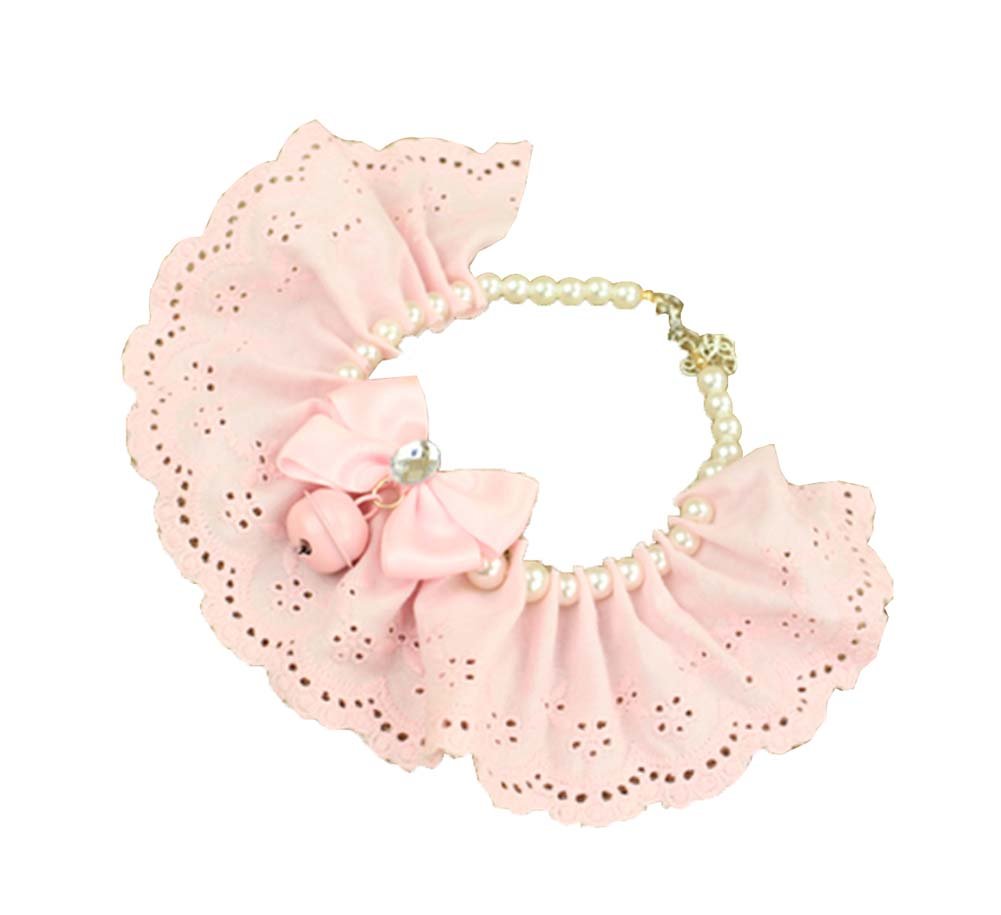 Pet Necklace Pet Cat And Dog Bell Bow Tie Accessories [Bell-5]