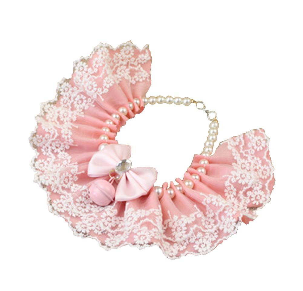 Pet Necklace Pet Cat And Dog Bell Bow Tie Accessories [Bell-7]