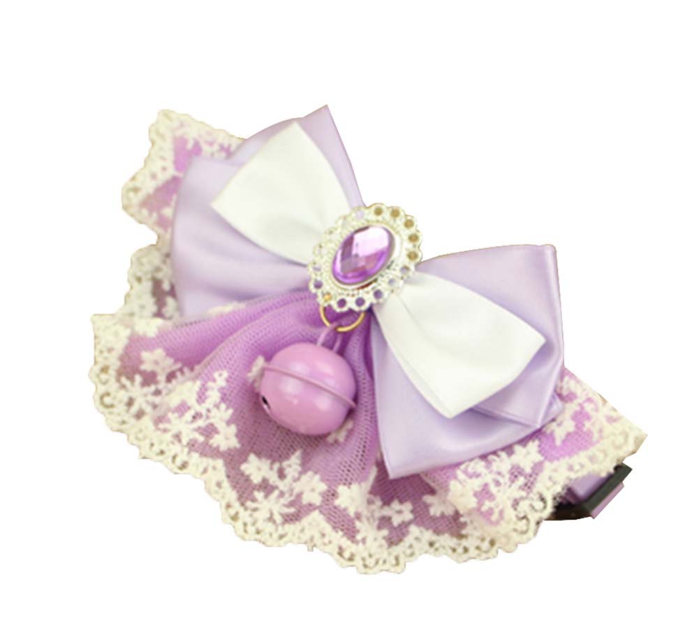 Pet Necklace Pet Cat And Dog Bell Bow Tie Accessories [Bell-11]