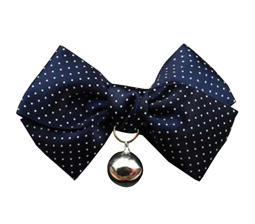 Cat And Dog Decorative Necklace Collar Cute Bow Tie Accessories [D]