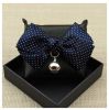 Cat And Dog Decorative Necklace Collar Cute Bow Tie Accessories [D]