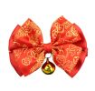 Chinese Style Auspicious Pet Bow Tie Dog Accessories Cat Bow Necklace