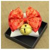 Chinese Style Auspicious Pet Bow Tie Dog Accessories Cat Bow Necklace [A]
