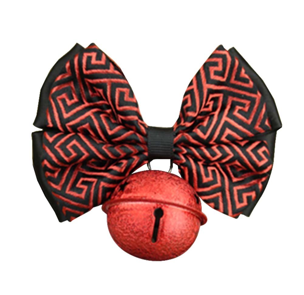 Chinese Style Auspicious Pet Bow Tie Dog Accessories Cat Bow Necklace [B-1]