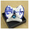 Chinese Style Auspicious Pet Bow Tie Dog Accessories Cat Bow Necklace [C]