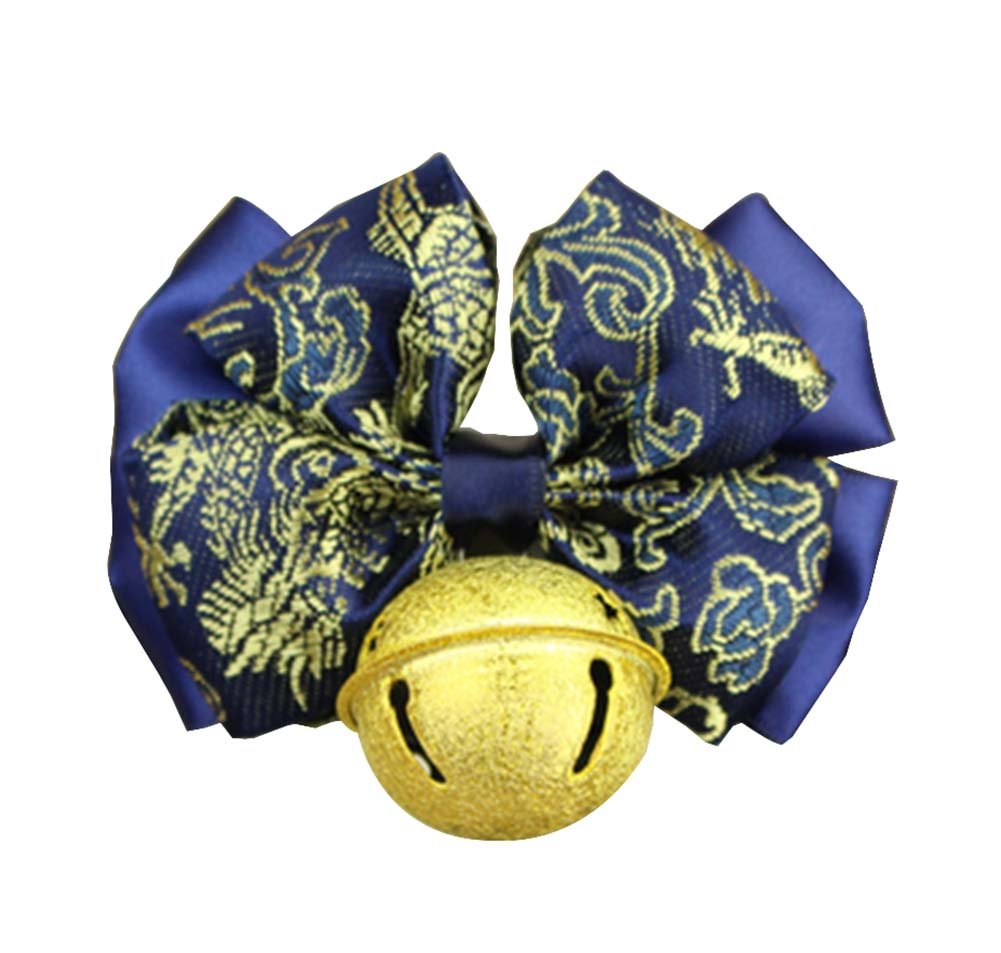 Chinese Style Auspicious Pet Bow Tie Dog Accessories Cat Bow Necklace [D-1]