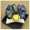 Chinese Style Auspicious Pet Bow Tie Dog Accessories Cat Bow Necklace [D-1]
