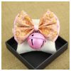 Chinese Style Auspicious Pet Bow Tie Dog Accessories Cat Bow Necklace [E-1]