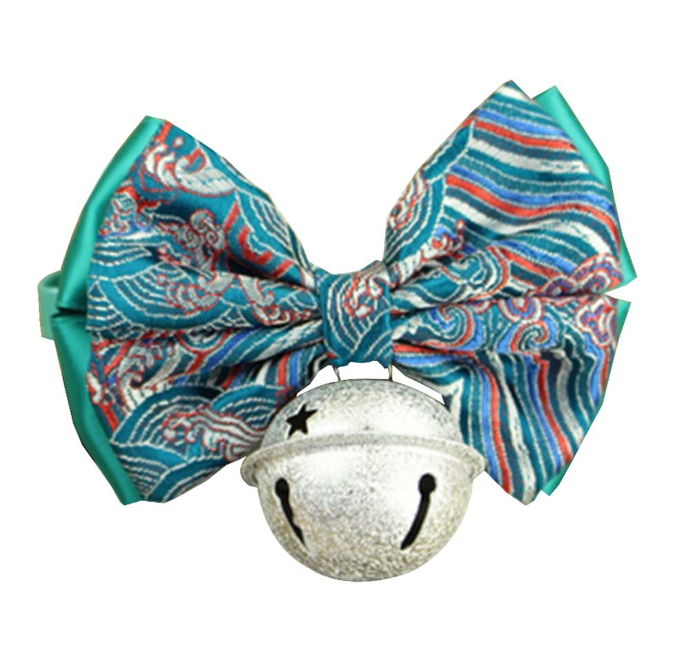 Chinese Style Auspicious Pet Bow Tie Dog Accessories Cat Bow Necklace [F-1]