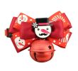 Christmas Pet Jewelry Dog Bow Tie Cat Decorative Collar Bell Bow [D]
