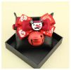 Christmas Pet Jewelry Dog Bow Tie Cat Decorative Collar Bell Bow [D]
