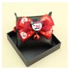 Christmas Pet Jewelry Dog Bow Tie Cat Decorative Collar Bell Bow [D-1]