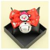 Christmas Pet Jewelry Dog Bow Tie Cat Decorative Collar Bell Bow [E]