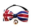 Set of 2 Pet Jewelry Puppies Cat Bow Tie Decorative Bell Bow-Knot [A]