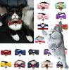 Set of 2 Pet Jewelry Puppies Cat Bow Tie Decorative Bell Bow-Knot [F]