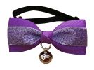 Set of 2 Pet Jewelry Puppies Cat Bow Tie Decorative Bell Bow-Knot [G]
