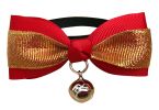 Set of 2 Pet Jewelry Puppies Cat Bow Tie Decorative Bell Bow-Knot #04