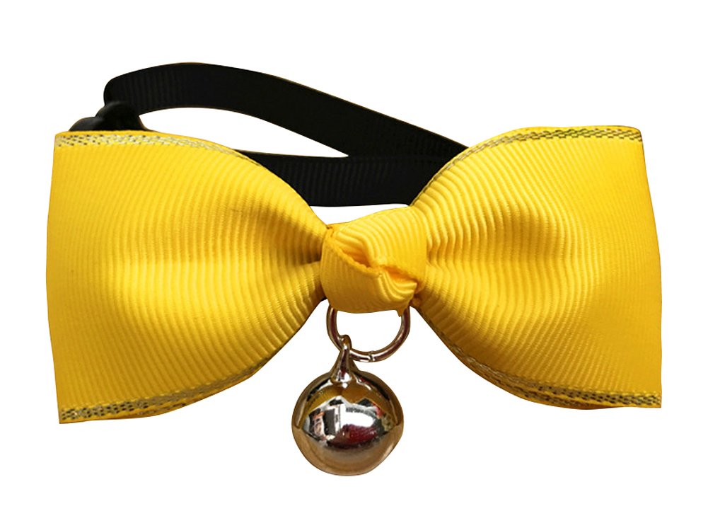 Set of 2 Pet Jewelry Puppies Cat Bow Tie Decorative Bell Bow-Knot #06