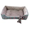 Fashion Pet Bed Pet House for Small Cat Dog Rectangle doghouse Kennel No.01